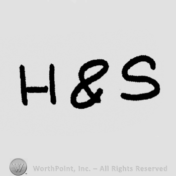 "H & S" in uppercase