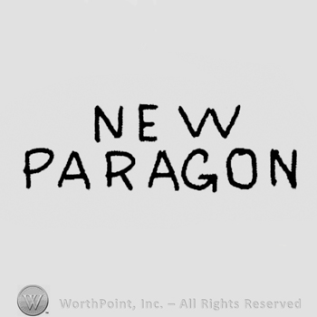 "New Paragon" written with uppercase letters
