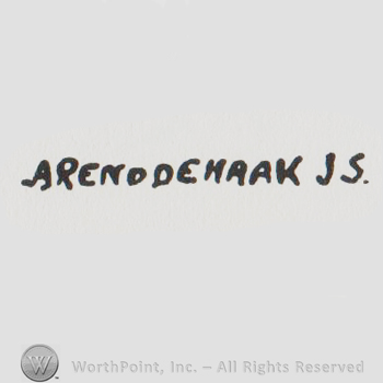 the word ARENODENRAK JS in uppercase letters