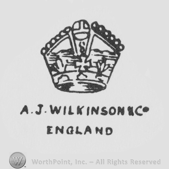 Crown, A.J. Wilkinson & Co. England written with uppercase letters