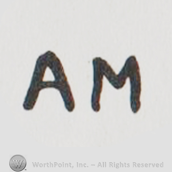 the initials AM
