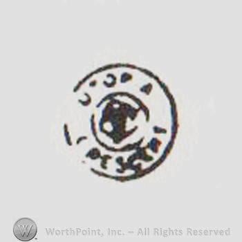 a double circle with CRESCENT inside