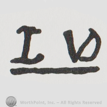 the letter I and the letters VD combined