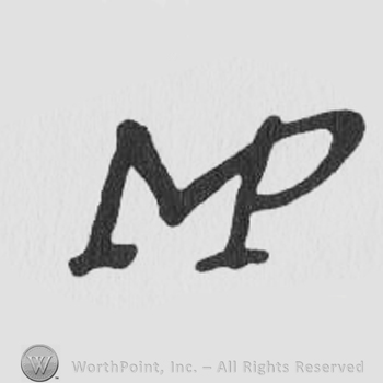 the letters MP combined