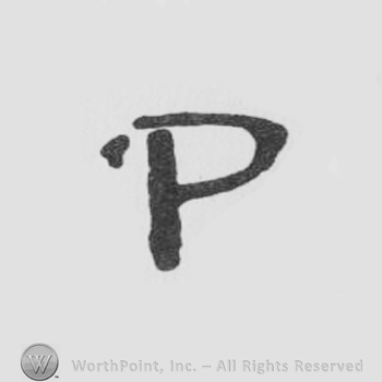 the letter P in uppercase