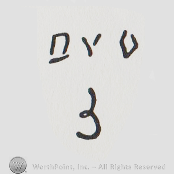 symbols resimbling the letters DVO above a 3