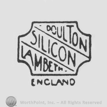 rectangular design with DOULTON SILICON LAMBETH