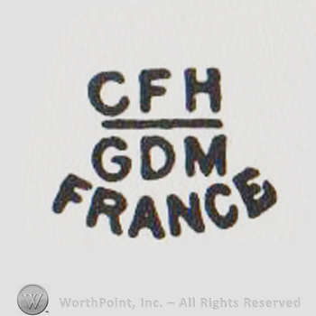the initials CFH above the initials GDM