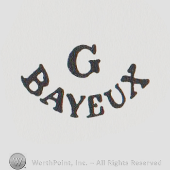 a G above the word Bayeux