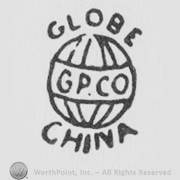 Globe China GPCO written with uppercase letters and a globe