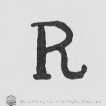 a capital R