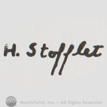 a signature with H Stoffet