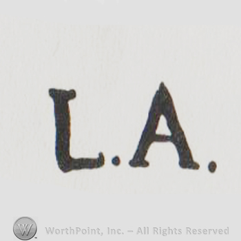 the initials LA