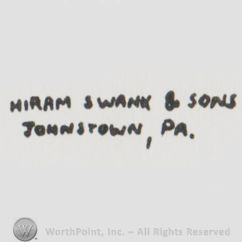 Hiram Swank and Sons Johnstown PA
