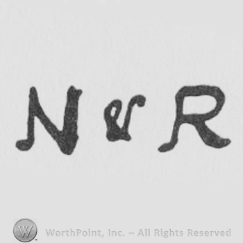 the initials N & R