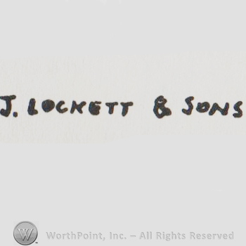 J LOCKETT & SONS in uppercase letters