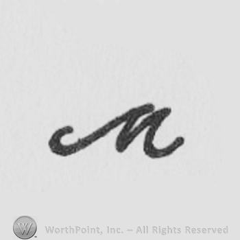 a capital M