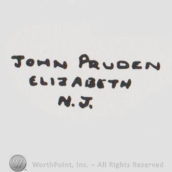 JOHN PRUDEN ELIZABETH NJ in uppercase letters