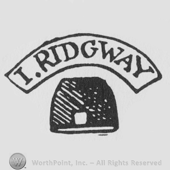 banner design with I RIDGWAY above a furnace