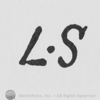 the intials LS in uppercase