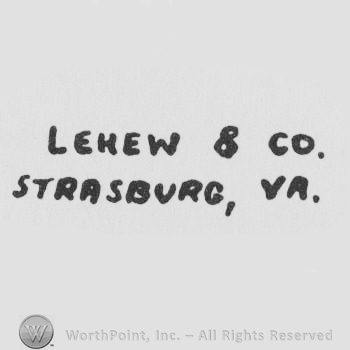 the company name in uppercase letters