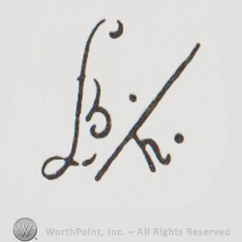 the letters LB combined abve an oblique line