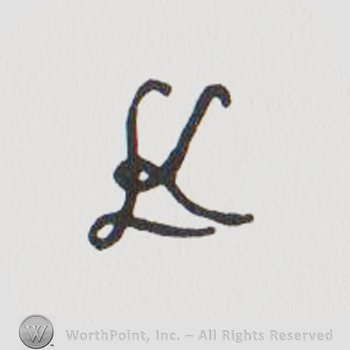 the initials LK combined