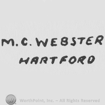 M C WEBSTER HARTFORD in uppercase letters