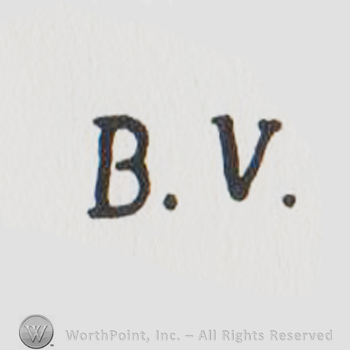 the letters BV in uppercase