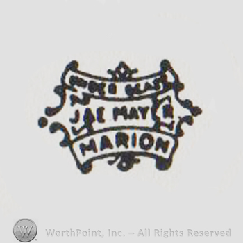 banner design with UNDERGLAZE MARION J & E MAYER