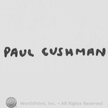 Paul Cushman in uppercase letters