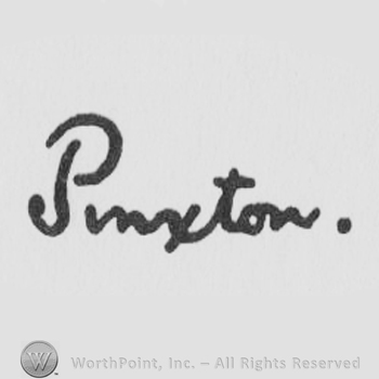 handwritten Pinxton