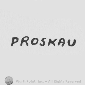 PROSKAU in uppercase letters