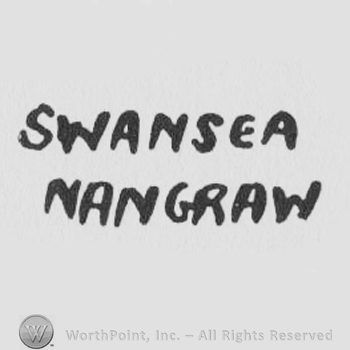 the word SWANSEA NANGRAW in uppercase