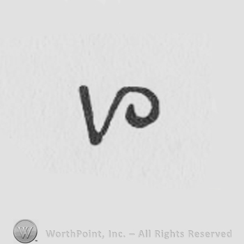 VP handwritten, P comes from letter V