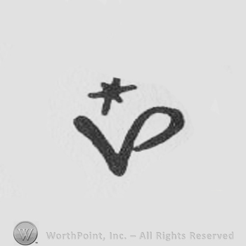 VP handwritten with a common line and an asterisk above them
