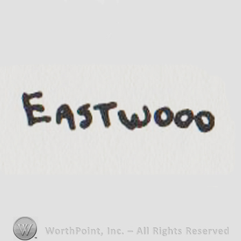 the word EASTWOOD in uppercase letters