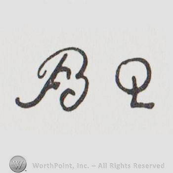 the letters BQ in uppercase