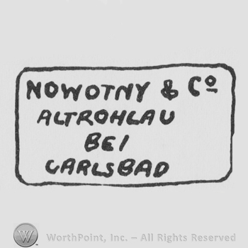 rectangular design with NOWOTNY & CO ALTROHLAU CARLSBAD