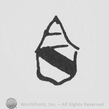 a shield with an oblique stripe and the letter A above