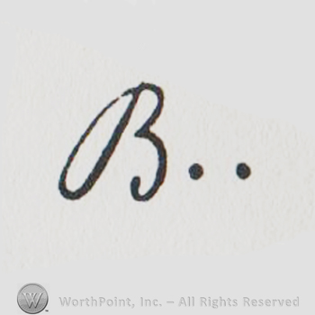 the letter B