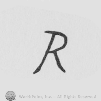 a capital R