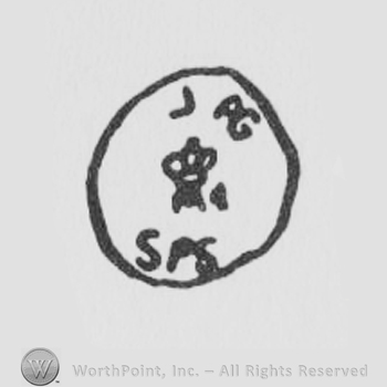 JPG SPS written in uppercase and a crown inside a circle