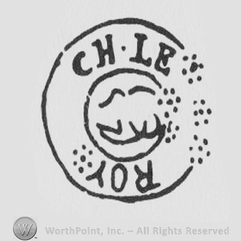 CH LE ROY written with uppercase letters in double circle