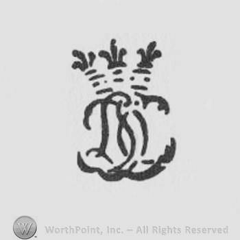 Crown, intricate uppercase letters