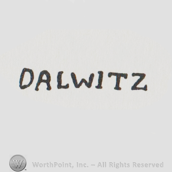 the name DALWITZ in uppercase