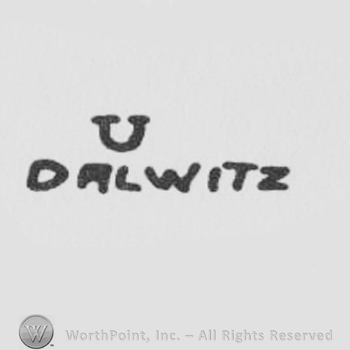 U Dalwitz written with uppercase letters, on two rows