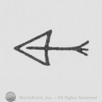 Arrow pointing left