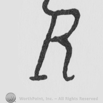 a capital R