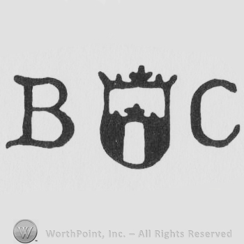 a shield and the initials BC